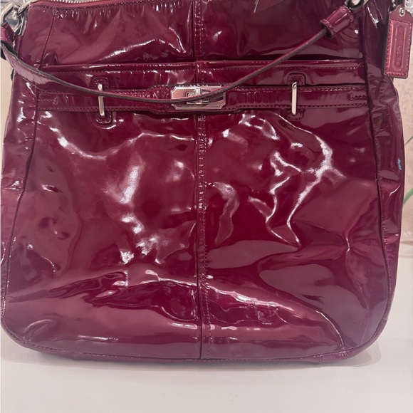 Coach Burgundy Women's Bag - Picture 1 of 11